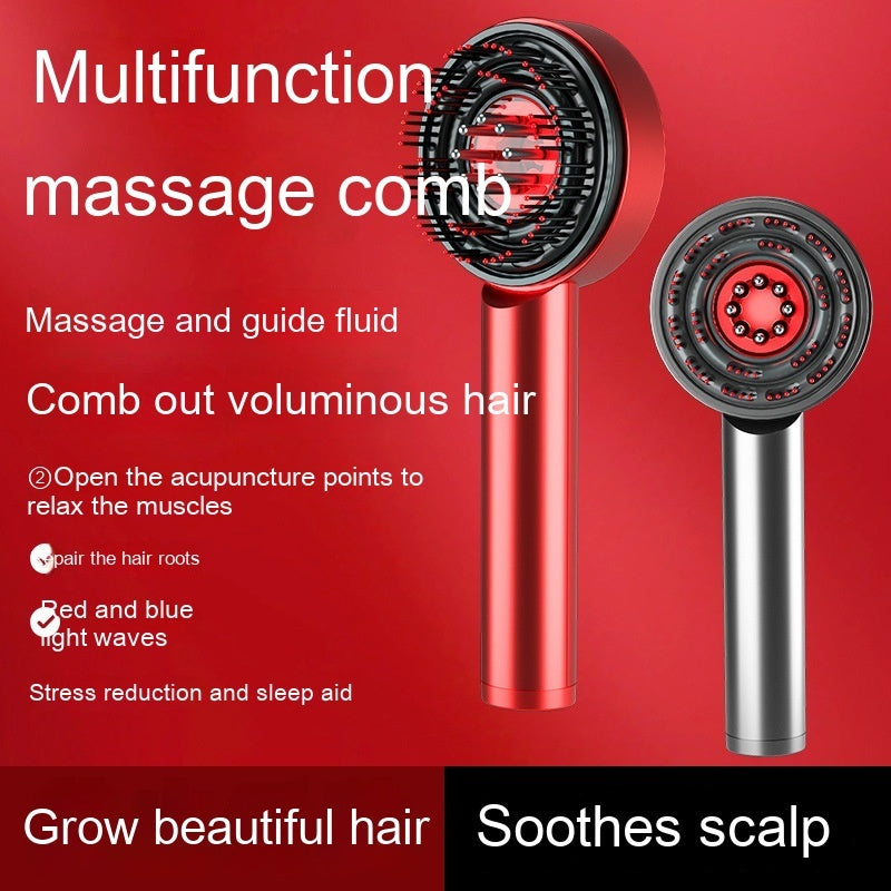 Scalp Massager Red Light Therapy Hair Growth Tool, 650nm Red Light Wavelength