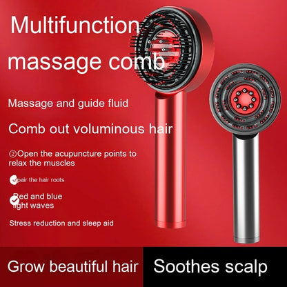 Scalp Massager Red Light Therapy Hair Growth Tool, 650nm Red Light Wavelength